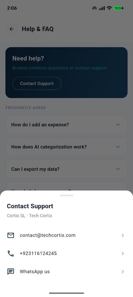 Help & FAQ